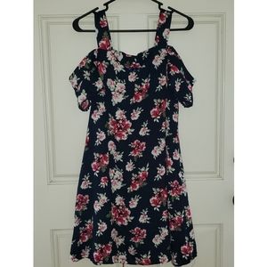 Francesca's off-the-shoulder floral sundress
